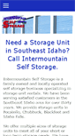 Mobile Screenshot of intermountainselfstorage.com